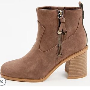 Dr. Scholl's Brown Heeled Boots